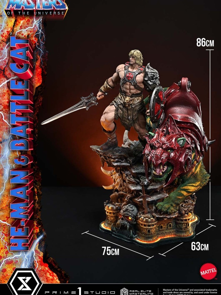 Prime 1 Studio – Masters of the Universe – He-Man & Battle Cat