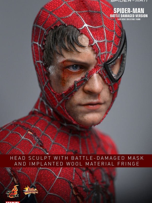 Hot Toys –Spider-Man Battle Damage