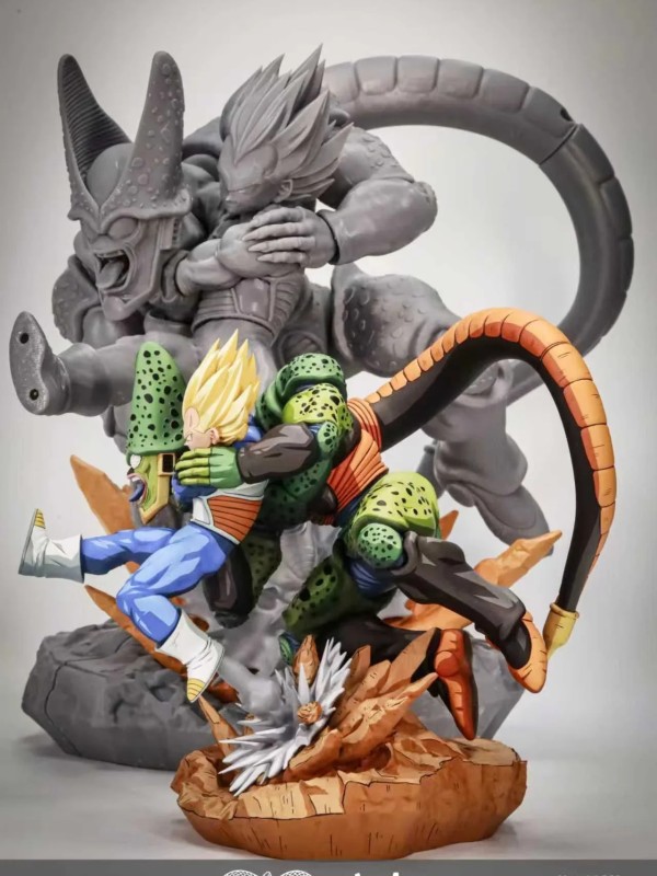 Boundless - Vegeta vs Cell Second Form