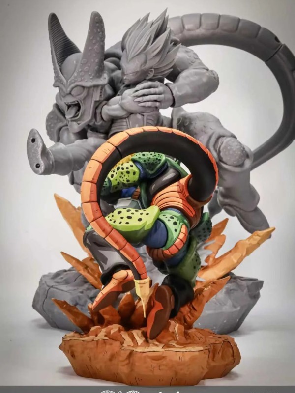 Boundless - Vegeta vs Cell Second Form