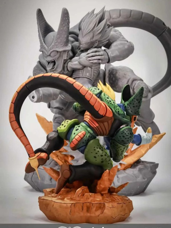 Boundless - Vegeta vs Cell Second Form