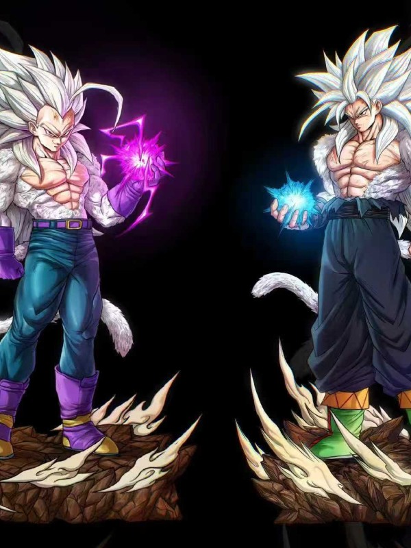 JW - SSJ5 Goku and Vegeta