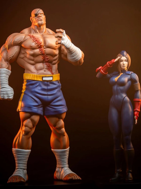 Sideshow Collectibles - Sagat and Juli