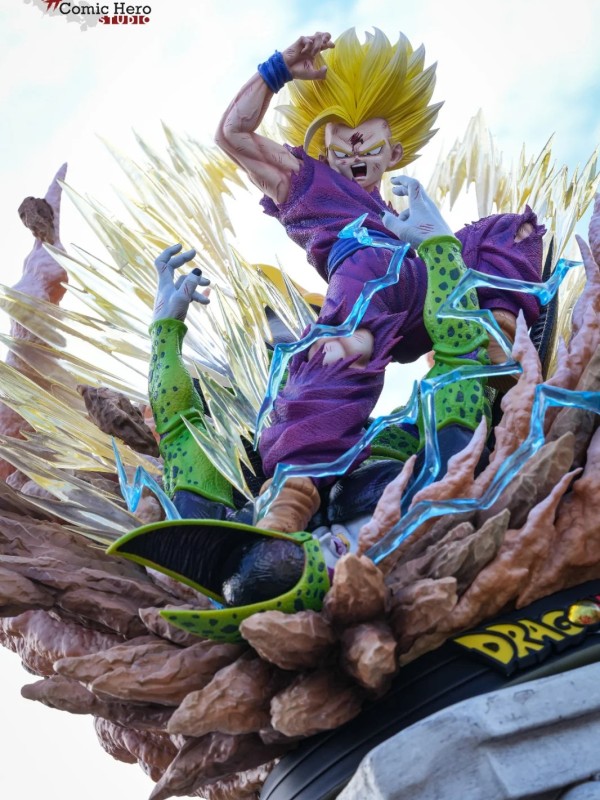 Comic Hero - SSJ Gohan vs Perfect Cell