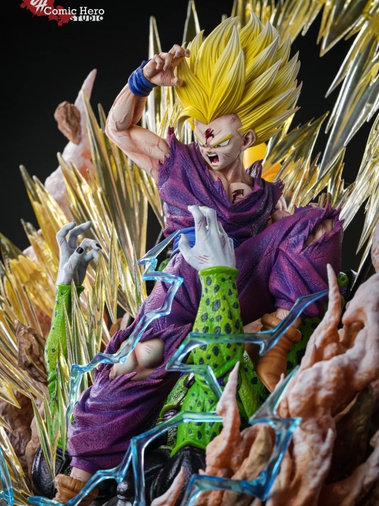 Comic Hero - SSJ Gohan vs Perfect Cell