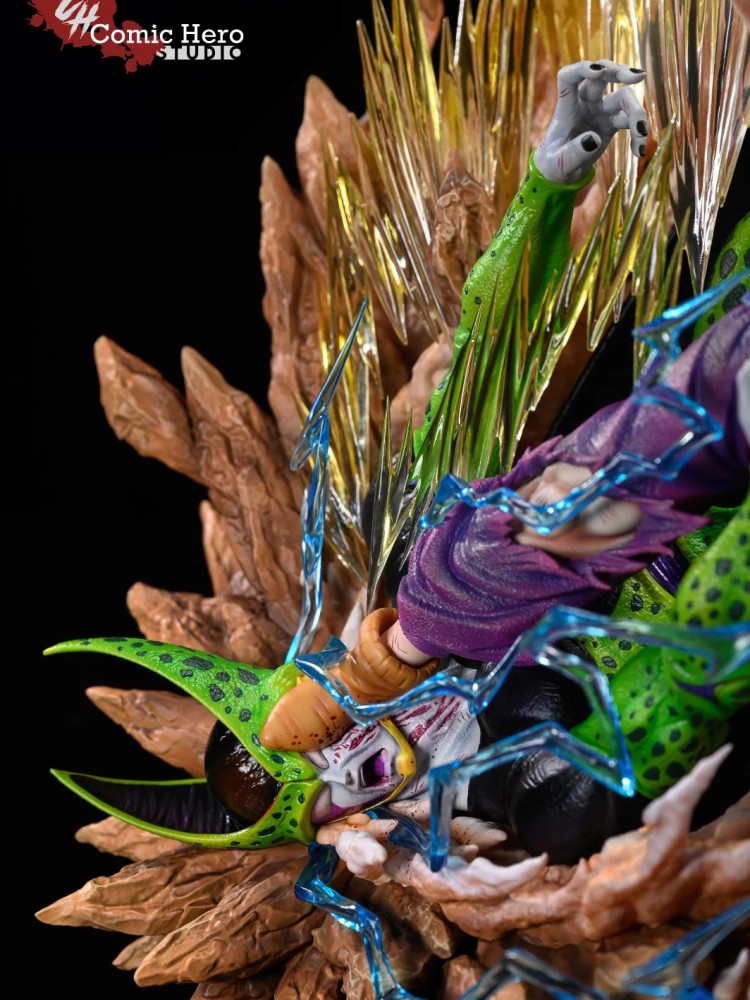 Comic Hero - SSJ Gohan vs Perfect Cell