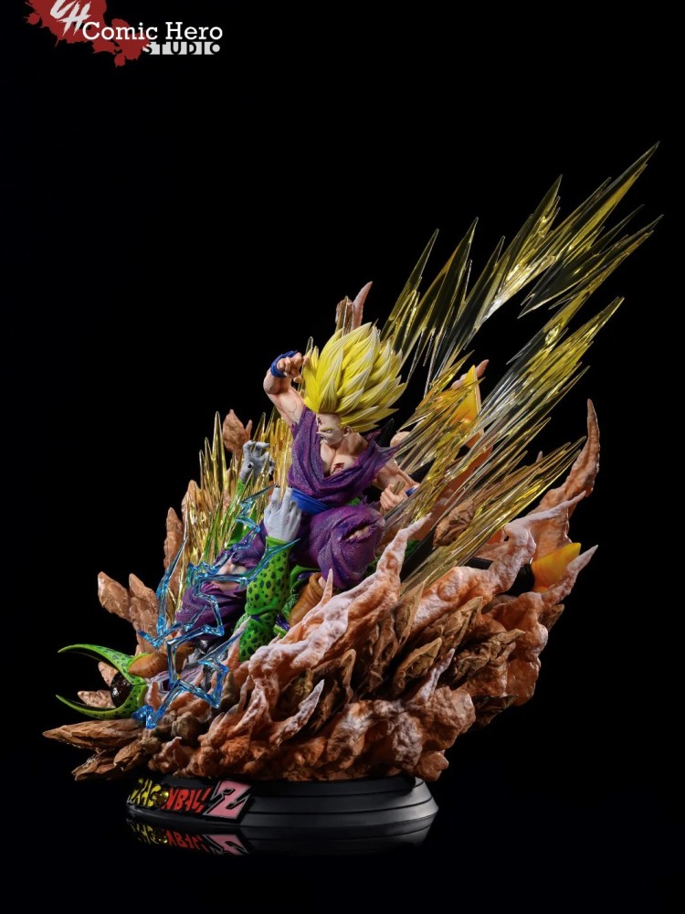 Comic Hero - SSJ Gohan vs Perfect Cell