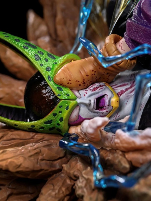 Comic Hero - SSJ Gohan vs Perfect Cell