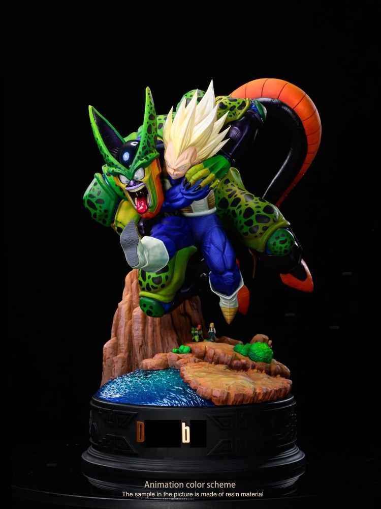 Yamcha - Vegeta vs Cell Second Form