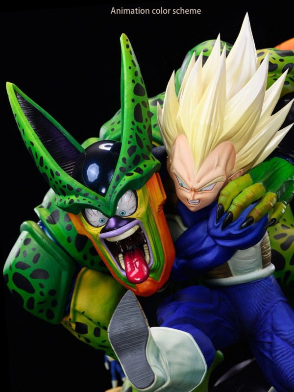 Yamcha - Vegeta vs Cell Second Form