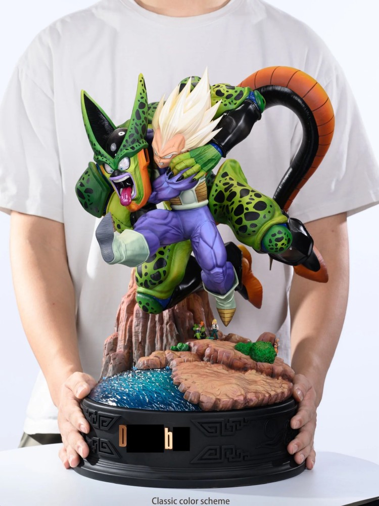 Yamcha - Vegeta vs Cell Second Form