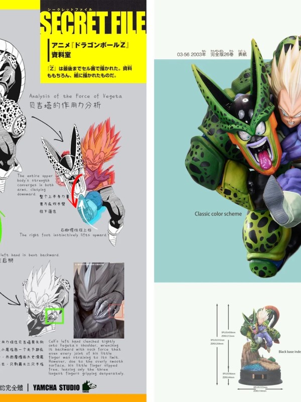 Yamcha - Vegeta vs Cell Second Form