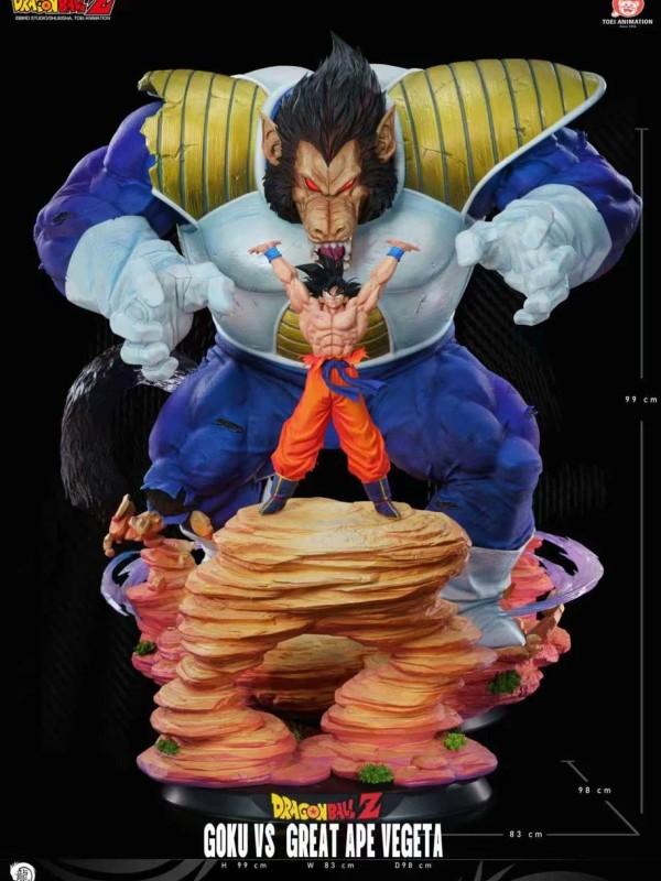 Ryu - Ozaru Vegeta vs Goku