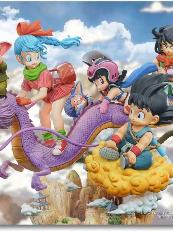 DB - Kid Goku, Bulma and Friends