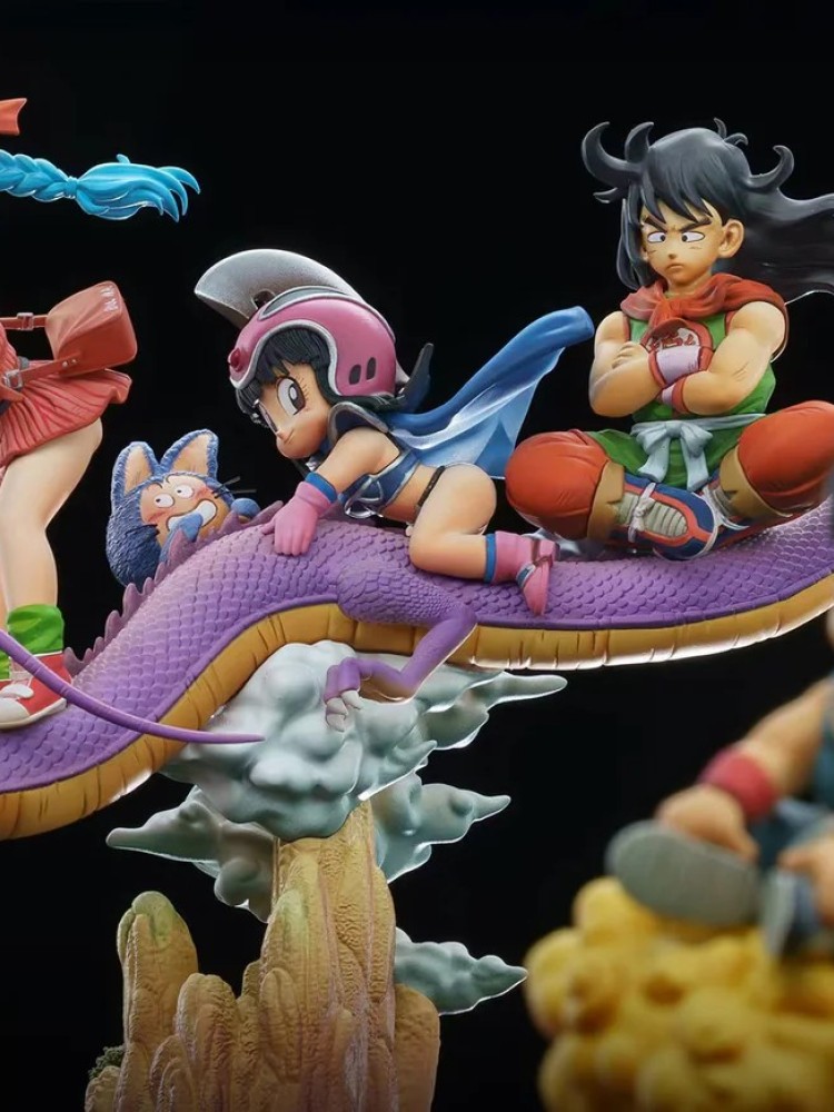 DB - Kid Goku, Bulma and Friends