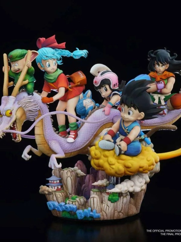 DB - Kid Goku, Bulma and Friends