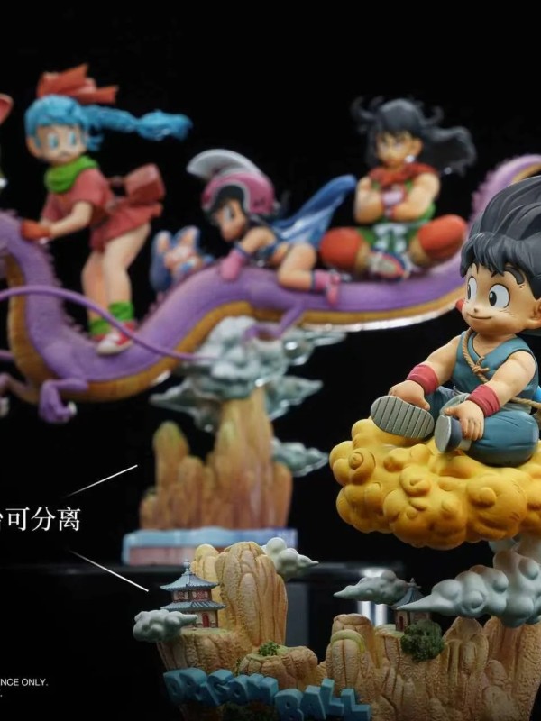 DB - Kid Goku, Bulma and Friends