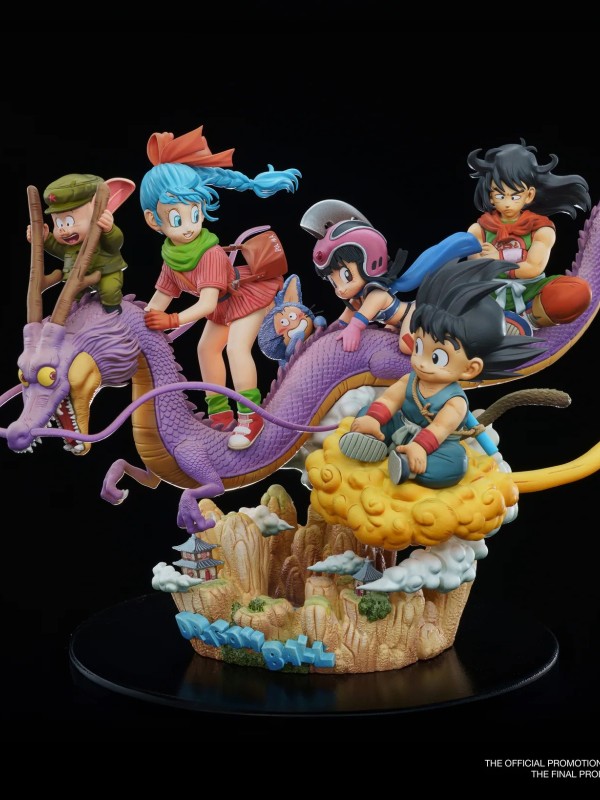 DB - Kid Goku, Bulma and Friends