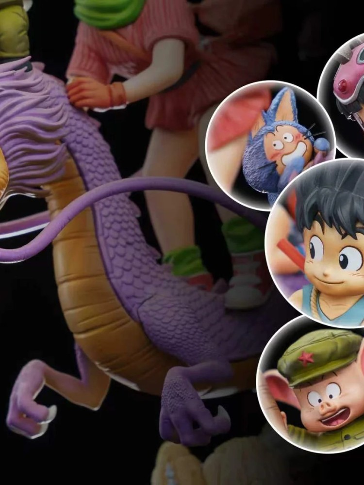 DB - Kid Goku, Bulma and Friends