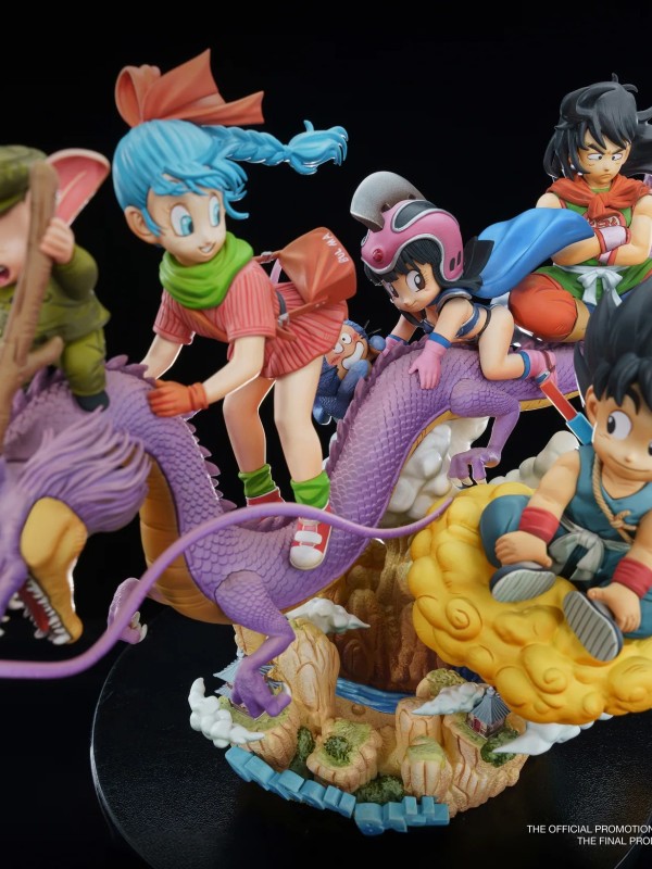 DB - Kid Goku, Bulma and Friends