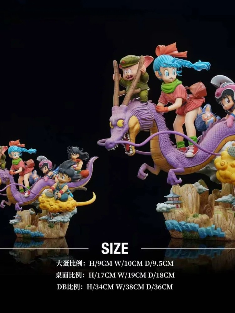 DB - Kid Goku, Bulma and Friends