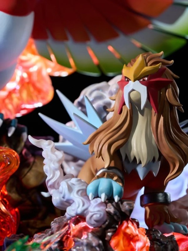 Phantom Beast - Ho-Oh and Legendary Beasts Entei, Suicune and Raikou