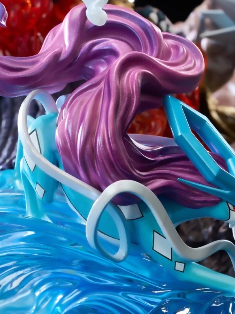Phantom Beast - Ho-Oh and Legendary Beasts Entei, Suicune and Raikou