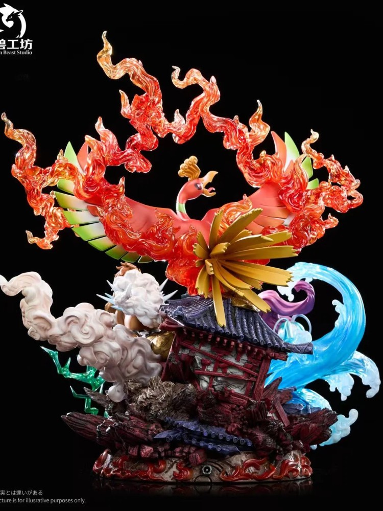 Phantom Beast - Ho-Oh and Legendary Beasts Entei, Suicune and Raikou
