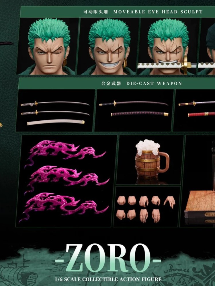 Pixel Poses x Jimei Palace  – Zoro
