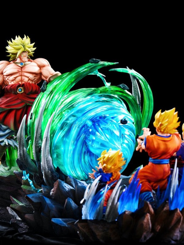 Kylin - Broly vs Goku, Gohan and Goten
